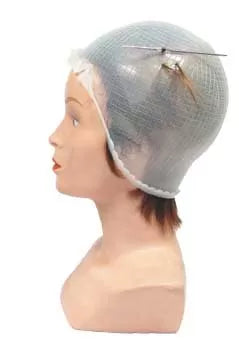 Bonnet Mèches silicone avec Crochet Taille 2