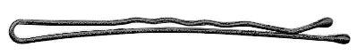 Pinces grip ondulées perlées 5cm