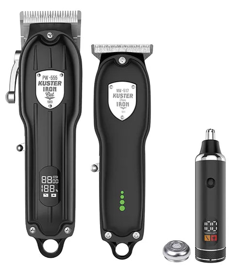 Trio Tondeuses IRON-TRIM +IRON-CUT + NOZY TRIM