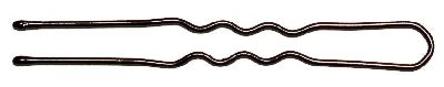 Epingles ondulées perlées 4,5cm