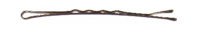 Pinces ondulées perlées 5cm