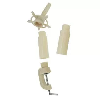 Entretoise étau de fixation blanc