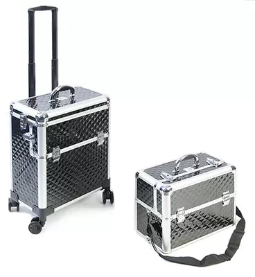 Valise BI-CAZ Noire 4 Roulettes