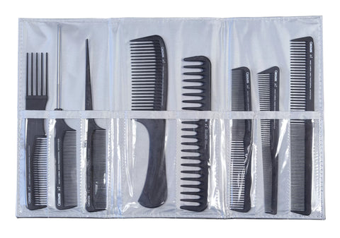 Trousse 8 Peignes Carbone
