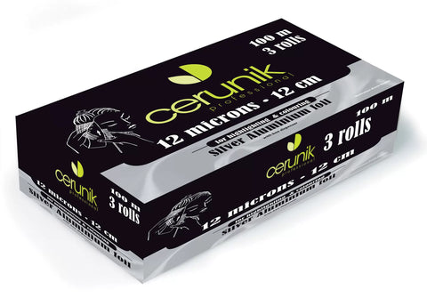 Aluminium Eco - Rouleau 100m (12cm x 12microns) x3