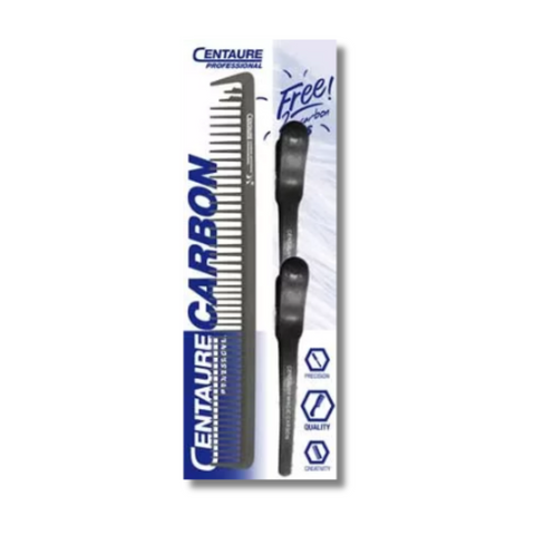 Peigne Carbon Extra Coupe 225mm + 2 pinces