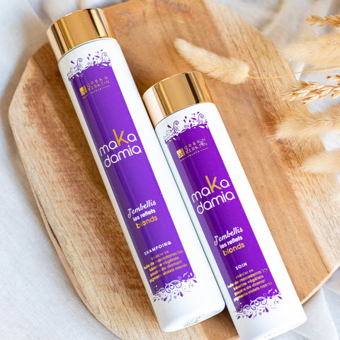 DUO Shampoing + Soin Blonde maKadamia