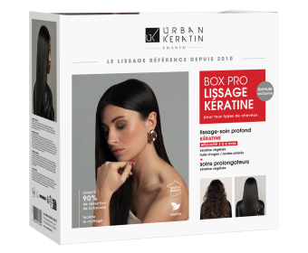 Box Pro Lissage 6x400ml My Kératine + Lisseur OFFERT