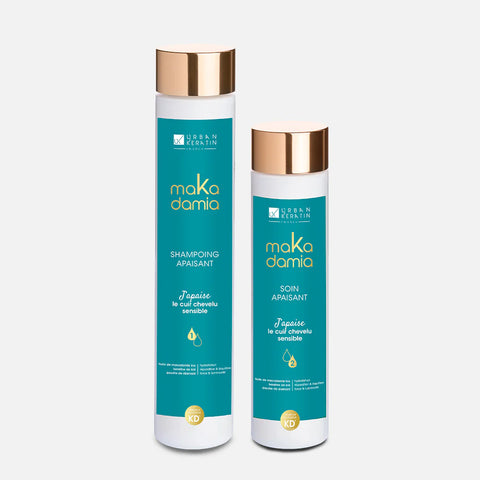 DUO Shampoing + Soin Apaisant maKadamia